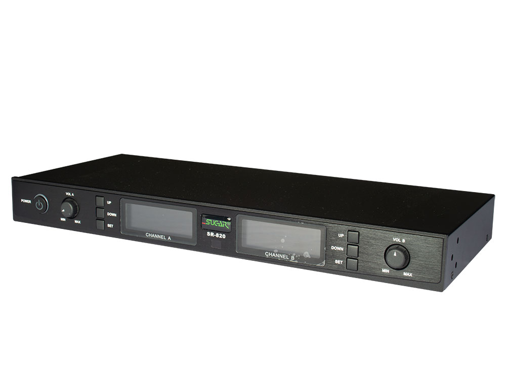 SUGAR SR-820超高頻UHF多通道專業無線麥克風